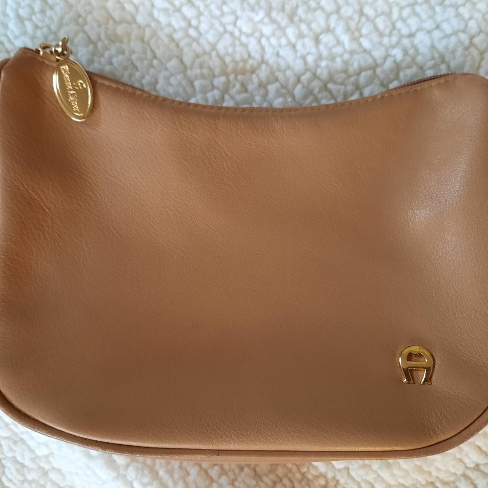 Etienne Aigner Camel Leather Bag EUC
